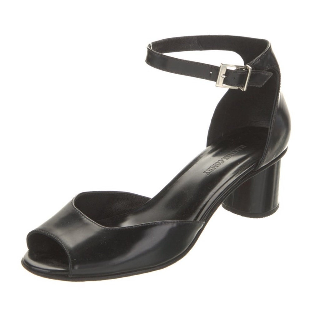 Rachel Comey Coppa Black Block Heel Sandals
